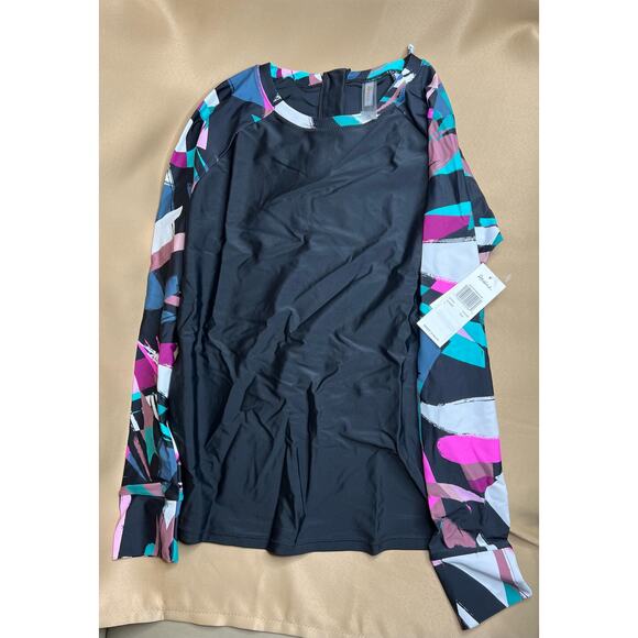 Raisins Junior Back Zip Rashguard L NWT - Picture 4 of 4